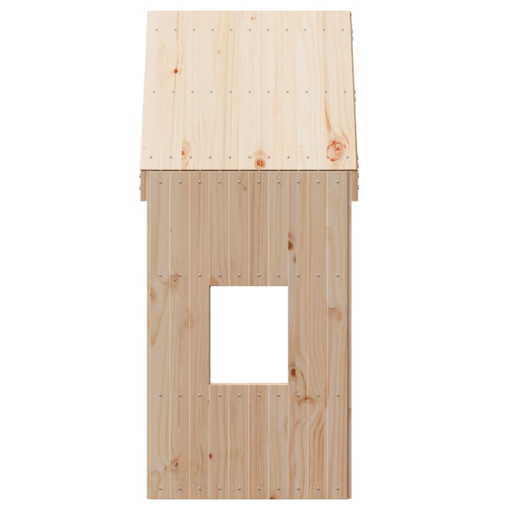 Toit pour lit enfant 60x89x134,5 cm en bois de pin massif