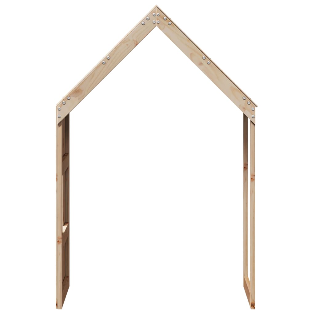 Toit pour lit enfant 60x89x134,5 cm en bois de pin massif