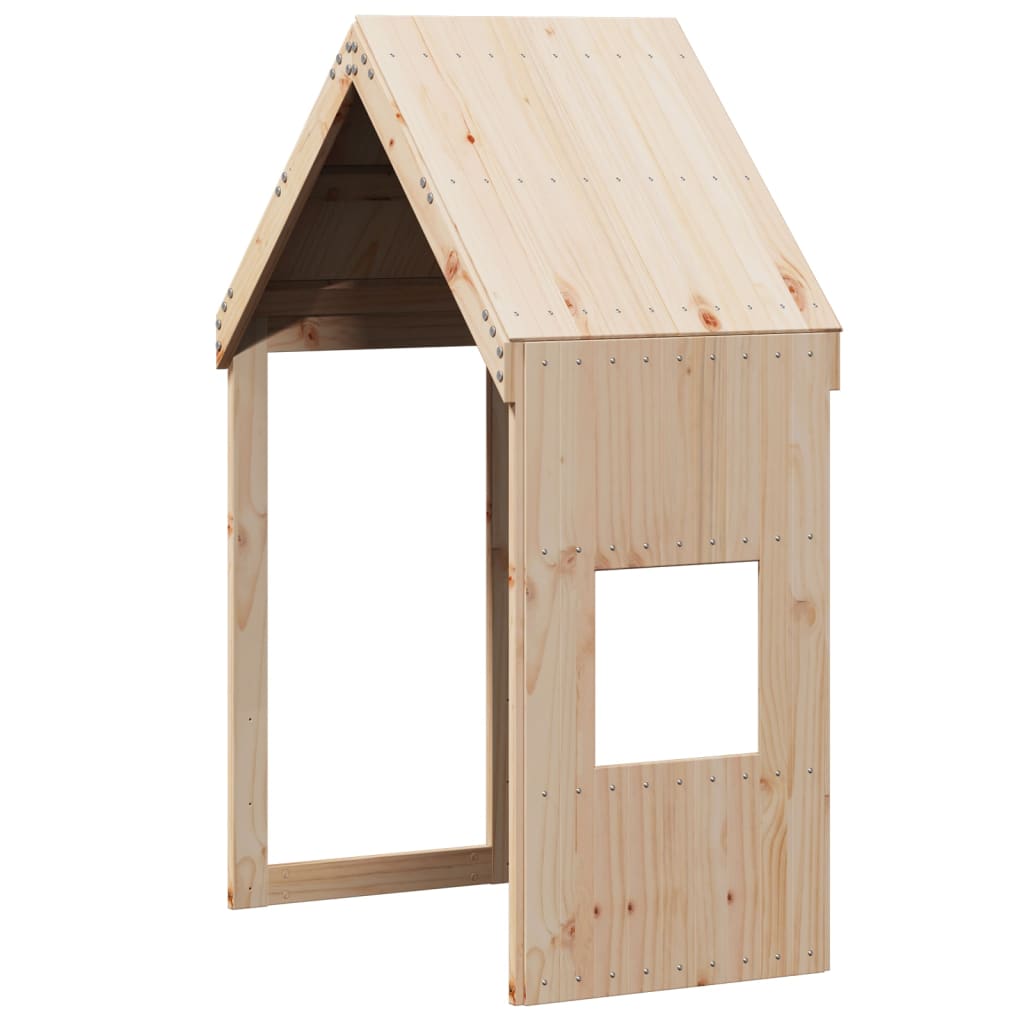 Toit pour lit enfant 55x99x139,5 cm en bois de pin massif