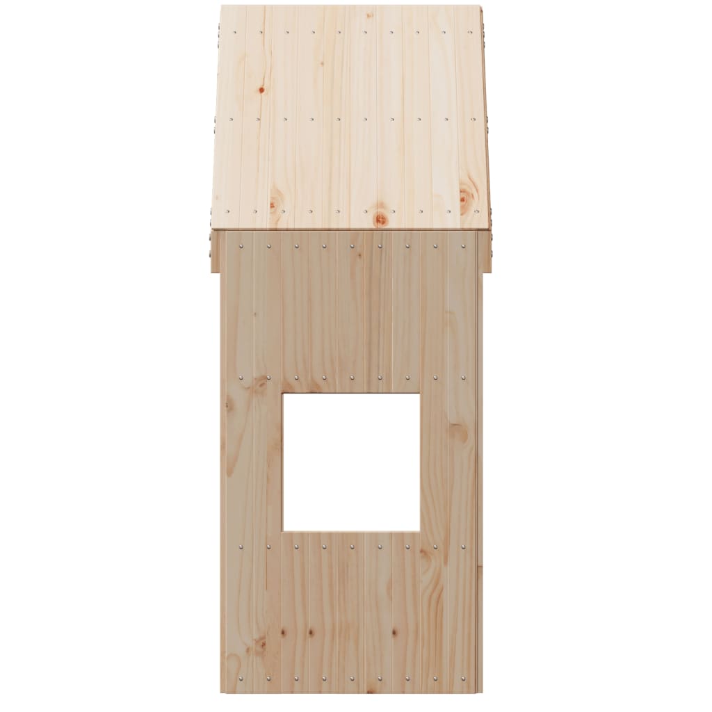 Toit pour lit enfant 55x99x139,5 cm en bois de pin massif