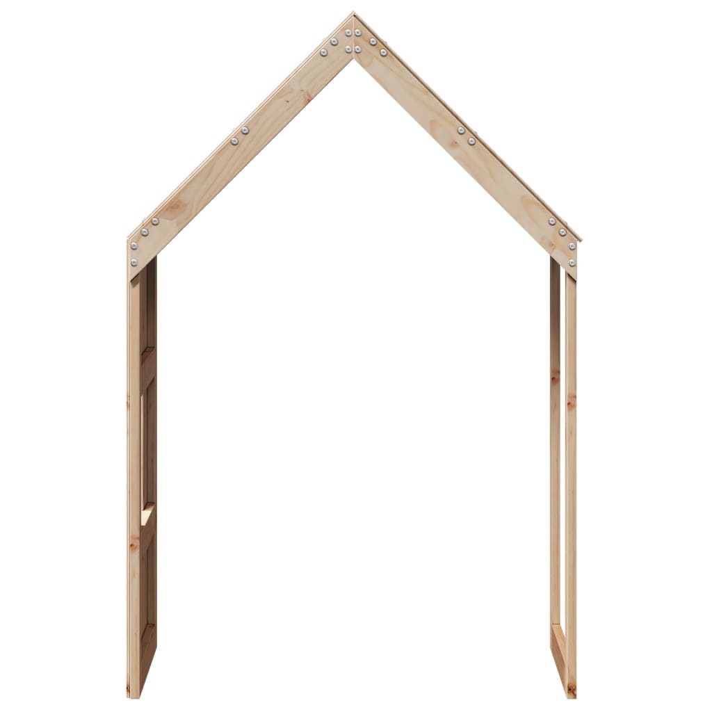 Toit pour lit enfant 55x99x139,5 cm en bois de pin massif