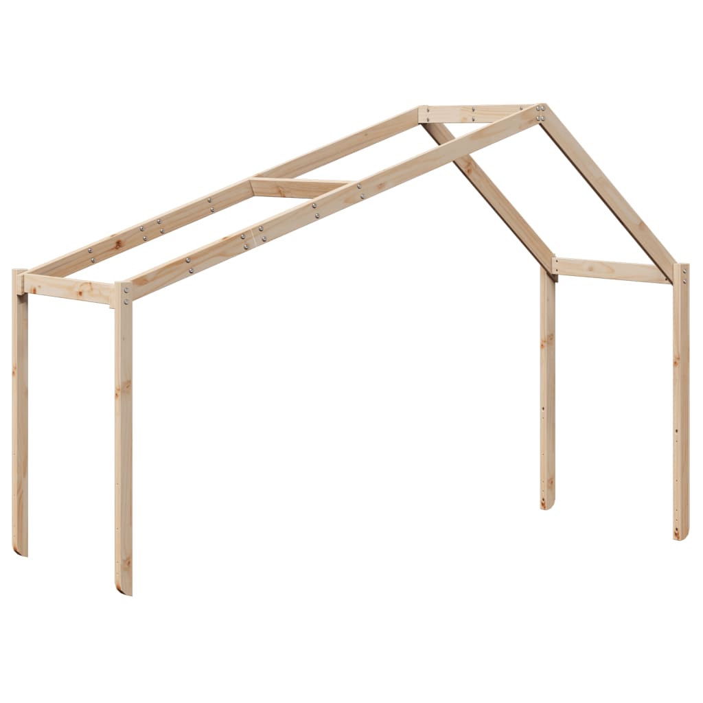 Toit pour lit enfant 213x85,5x144,5 cm en bois de pin massif