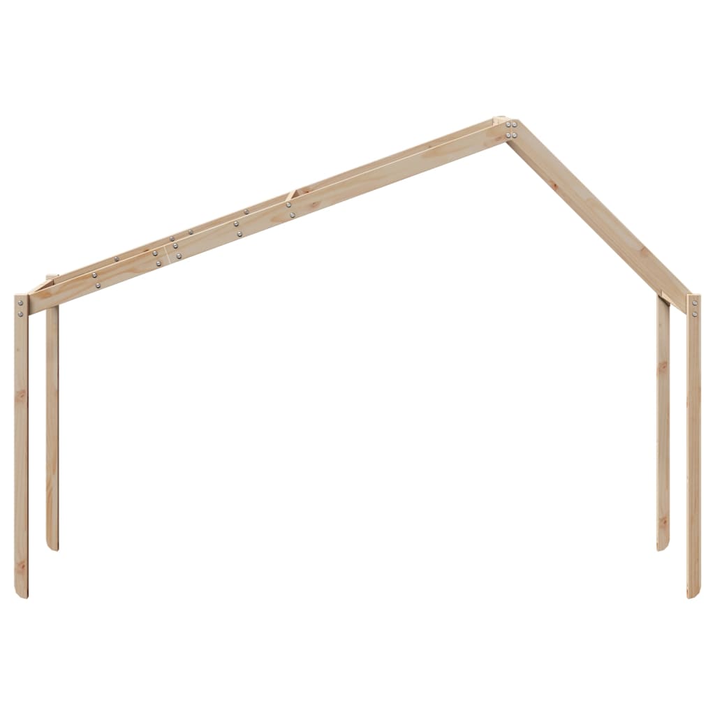 Toit pour lit enfant 213x85,5x144,5 cm en bois de pin massif