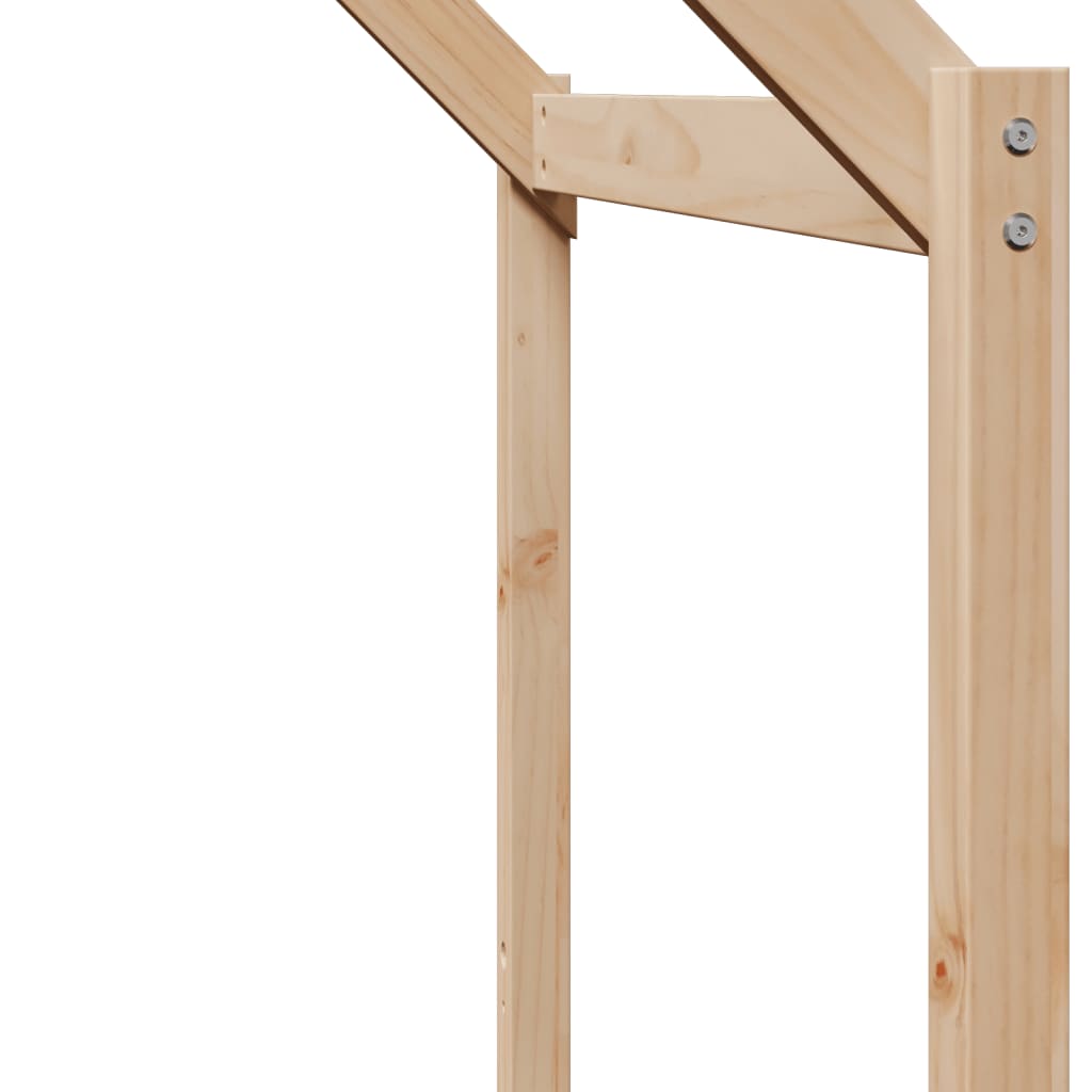 Toit pour lit enfant 213x85,5x144,5 cm en bois de pin massif