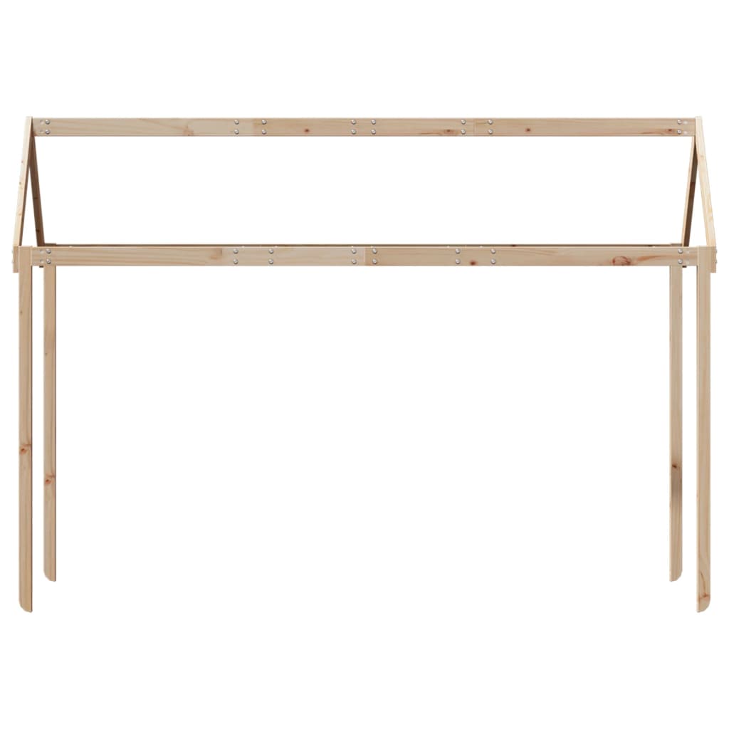 Toit pour lit enfant 217x95,5x159 cm en bois de pin massif