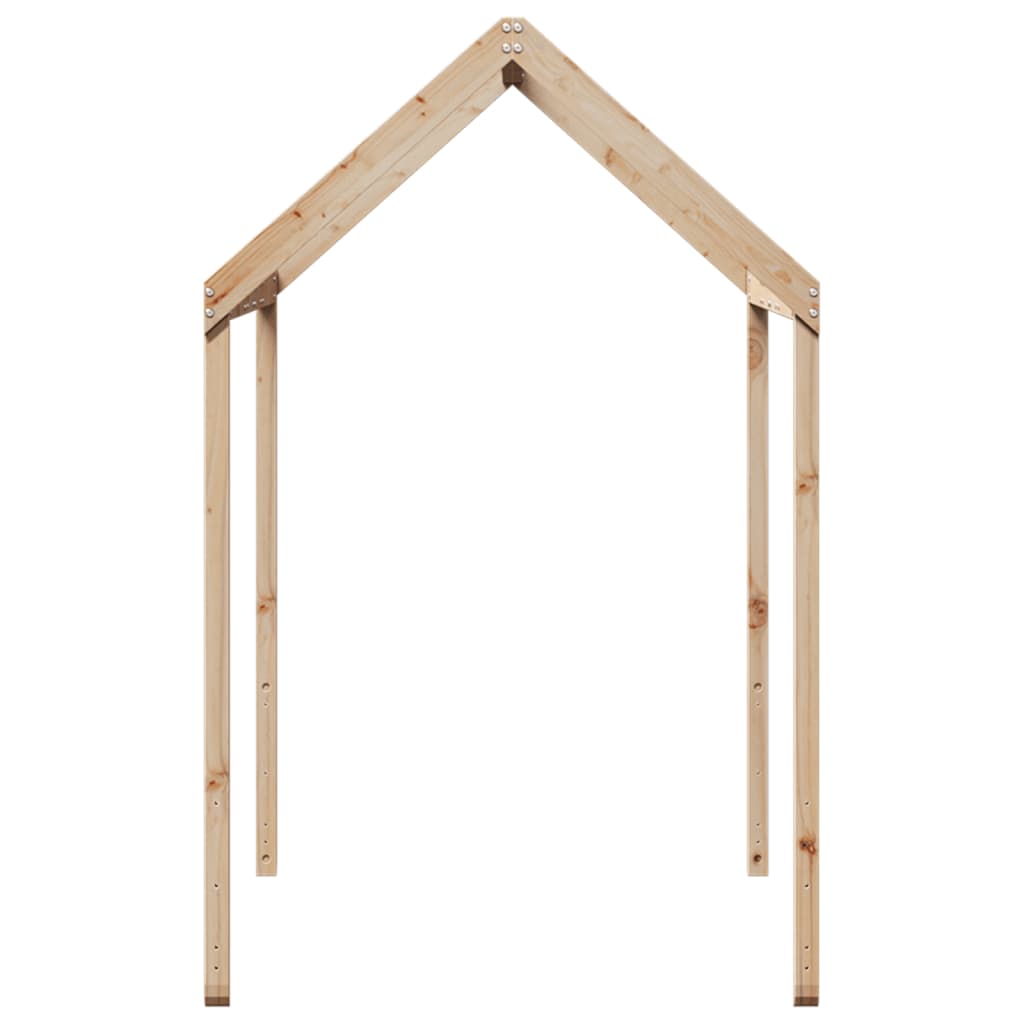 Toit pour lit enfant 207x95,5x159 cm en bois de pin massif