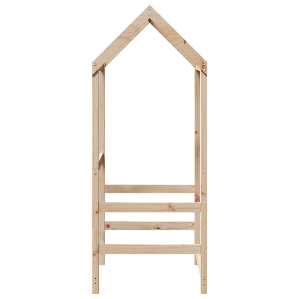 Toit pour lit enfant 108x70x176,5 cm bois de pin massif