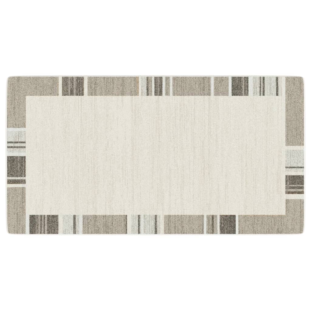 Tapis d'intérieur et d'extérieur multicolore 80x150 cm antidérapant