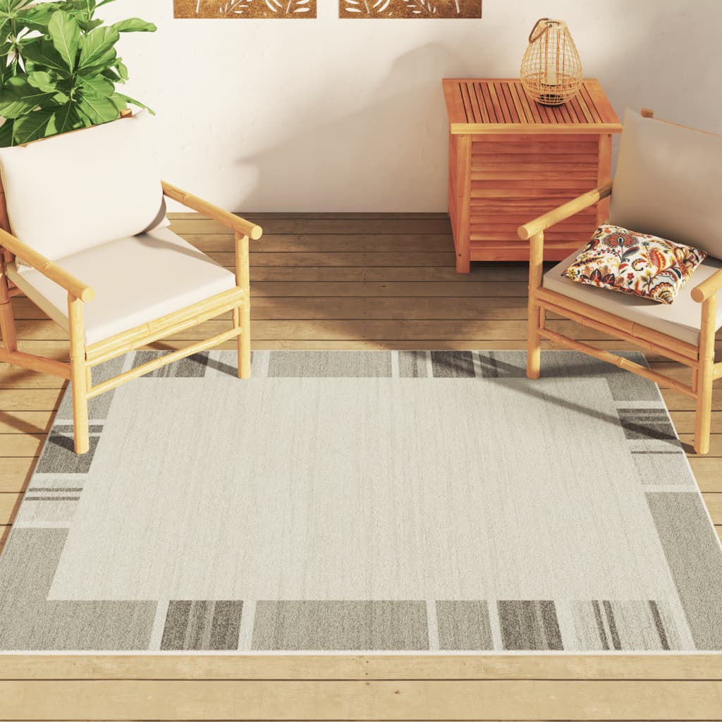 Tapis d'intérieur et d'extérieur multicolore 120x180 cm antidérapant