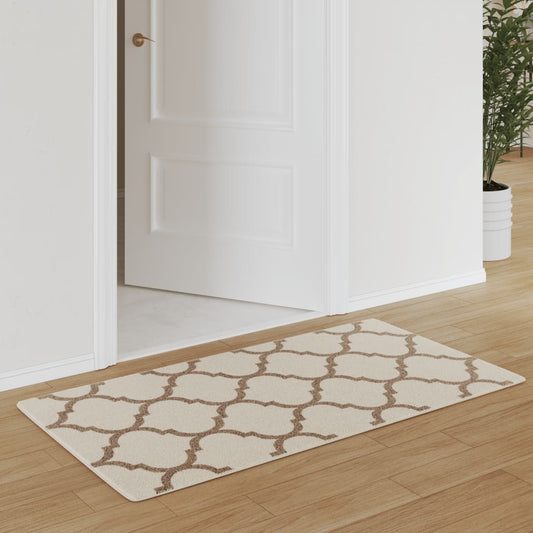 Tapis d'intérieur et d'extérieur multicolore 80x150 cm antidérapant