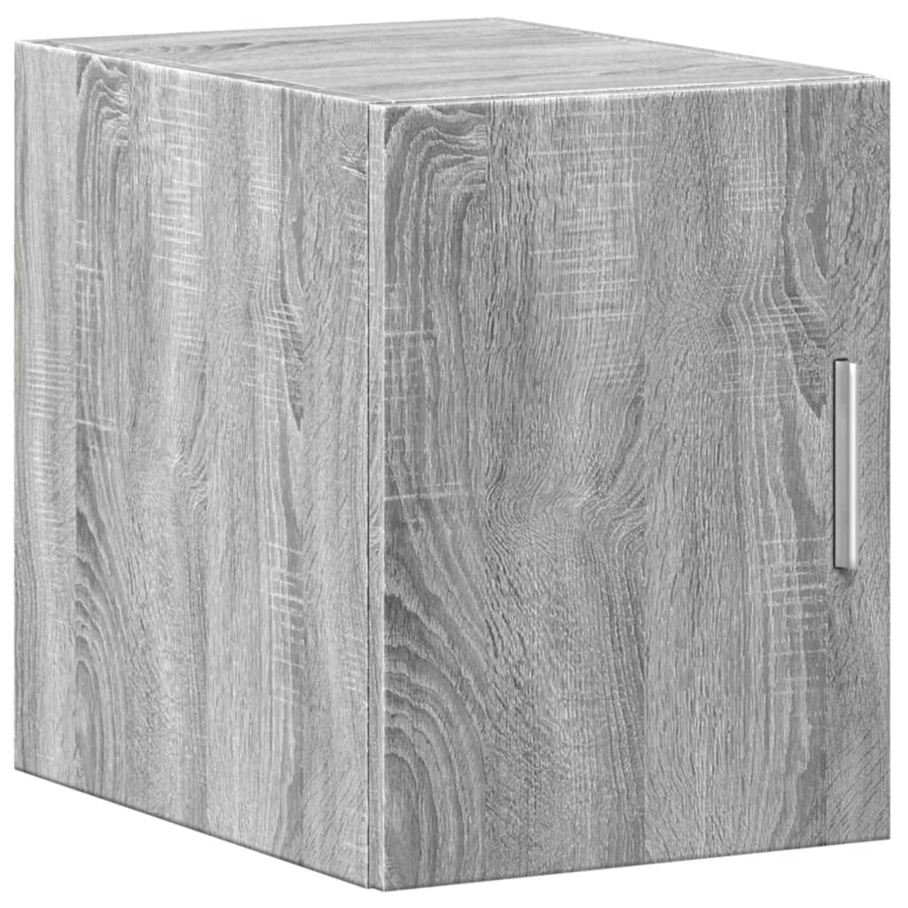 Armoire murale Sonoma grise 30x42,5x40 cm en bois