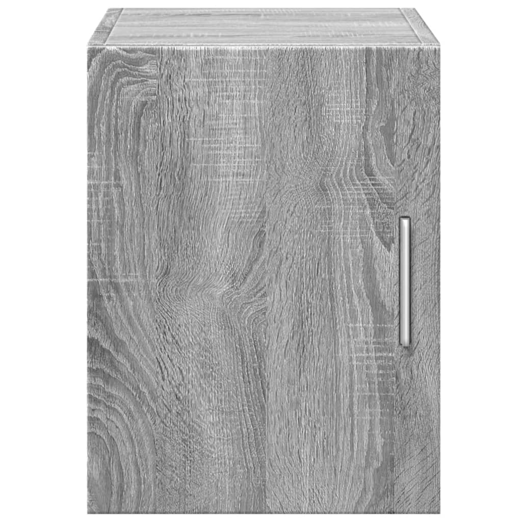 Armoire murale Sonoma grise 30x42,5x40 cm en bois
