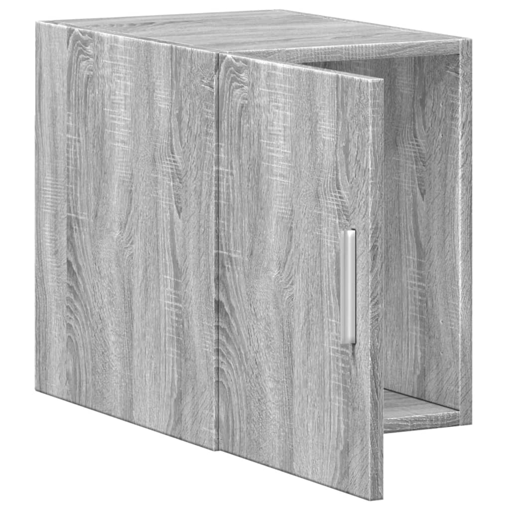Armoire murale Sonoma grise 30x42,5x40 cm en bois