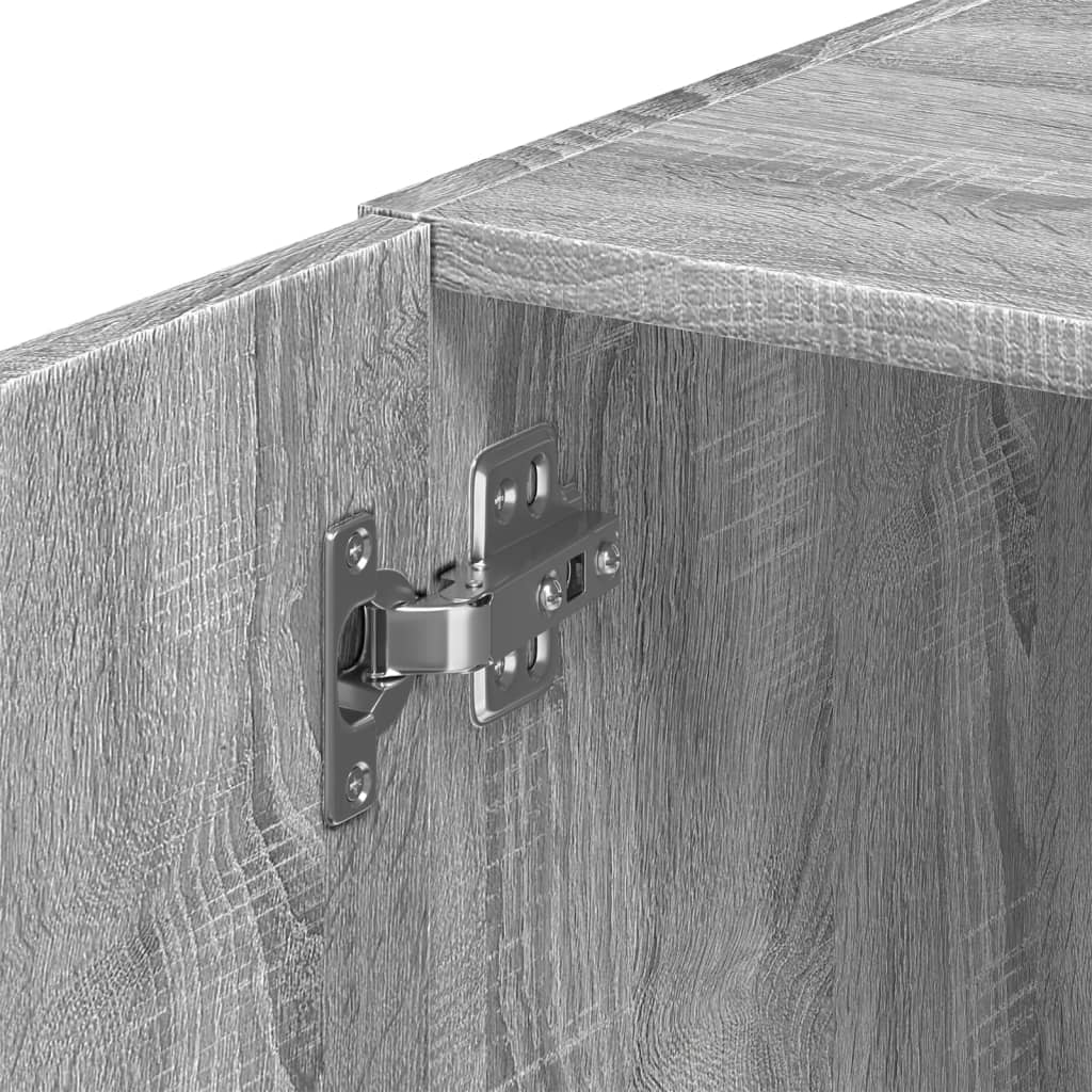 Armoire murale Sonoma grise 30x42,5x40 cm en bois