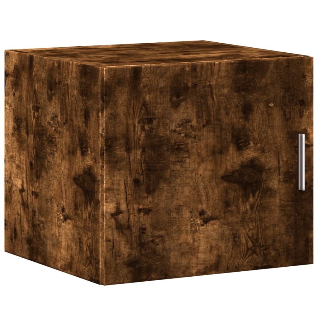 Armoire murale chêne fumé 45x42,5x40 cm en bois