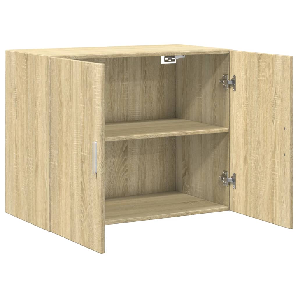 Armoire murale chêne Sonoma 80x42,5x64 cm matériau bois