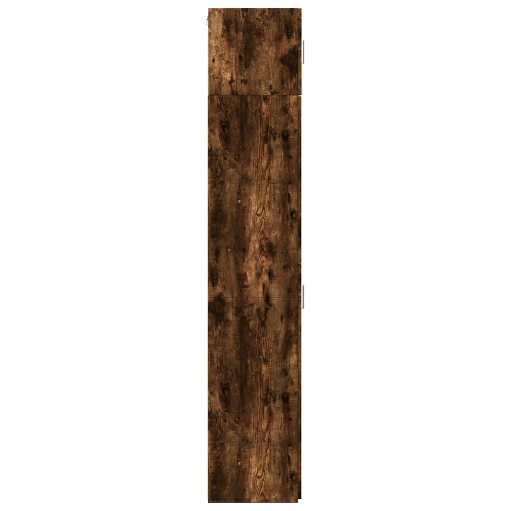 Hochschrank Schmal Räuchereiche 30x42,5x225 cm Holzwerkstoff
