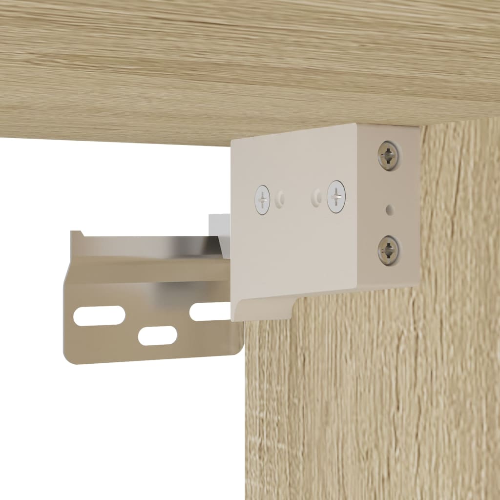 Hochschrank Schmal Sonoma-Eiche 40x42,5x225 cm Holzwerkstoff