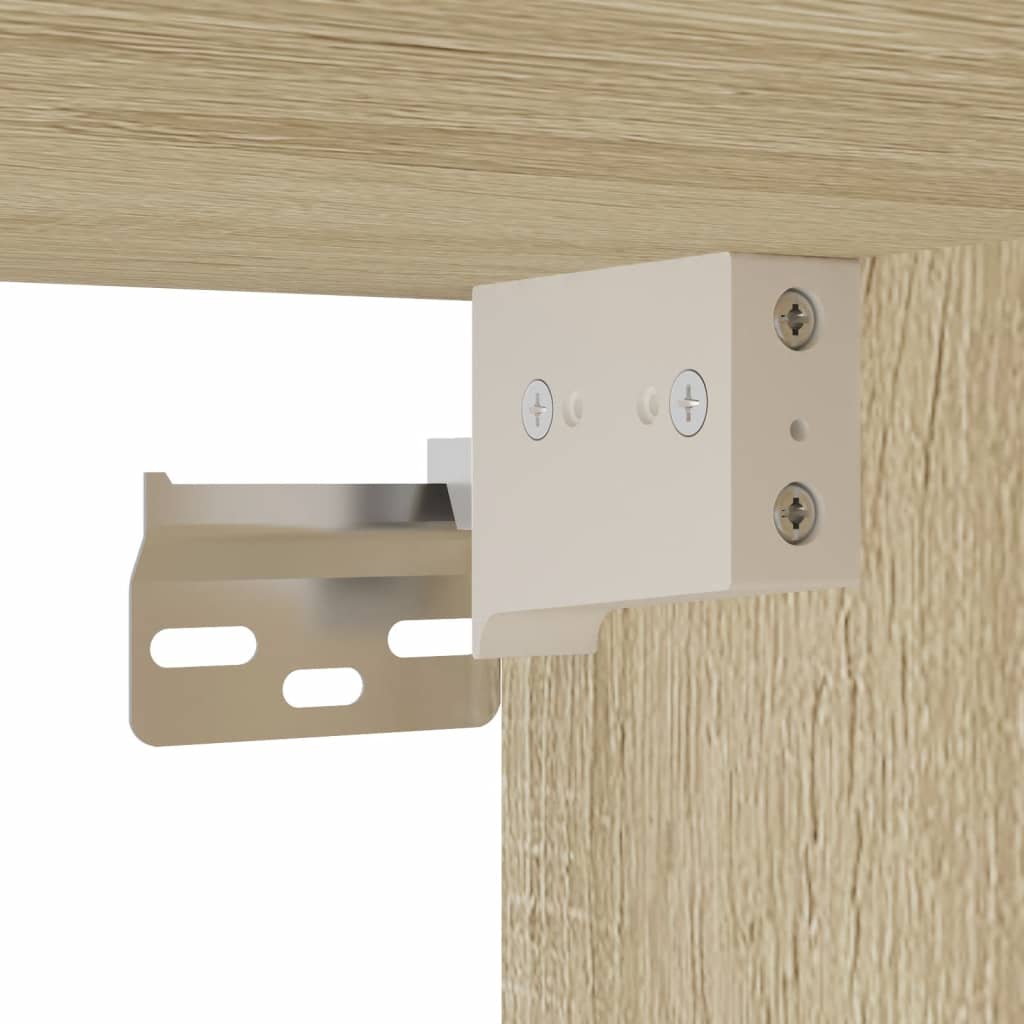 Hochschrank Schmal Sonoma-Eiche 45x42,5x225 cm Holzwerkstoff
