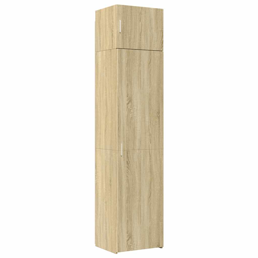 Hochschrank Schmal Sonoma-Eiche 50x42,5x225 cm Holzwerkstoff