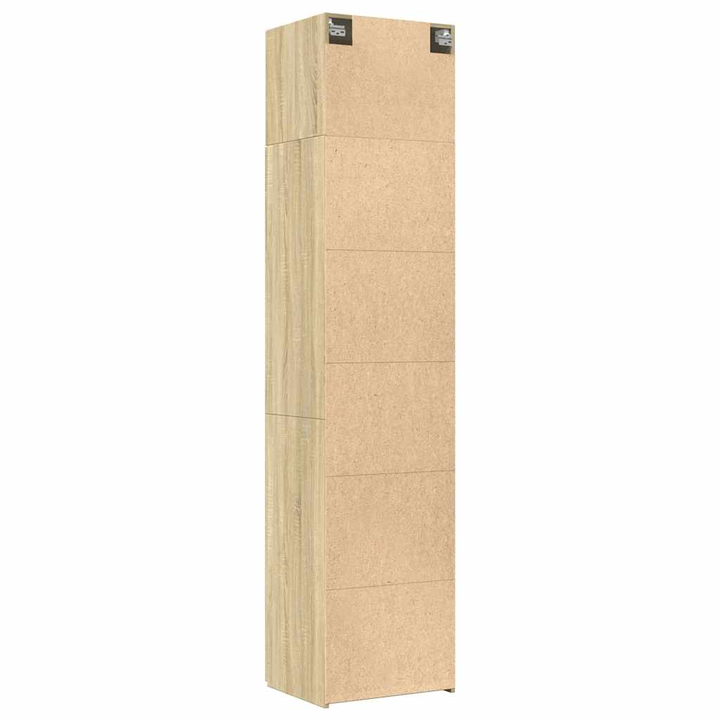 Hochschrank Schmal Sonoma-Eiche 50x42,5x225 cm Holzwerkstoff