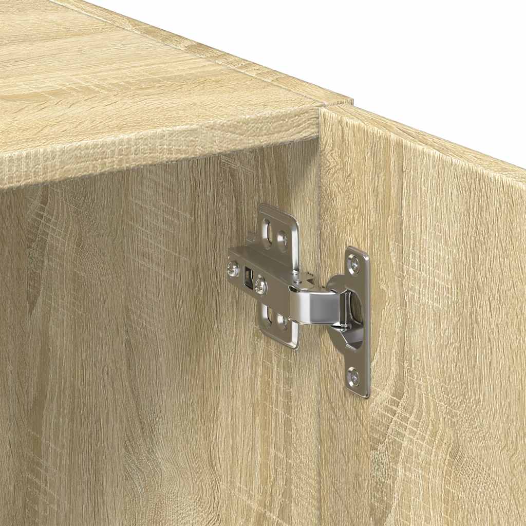 Hochschrank Schmal Sonoma-Eiche 50x42,5x225 cm Holzwerkstoff