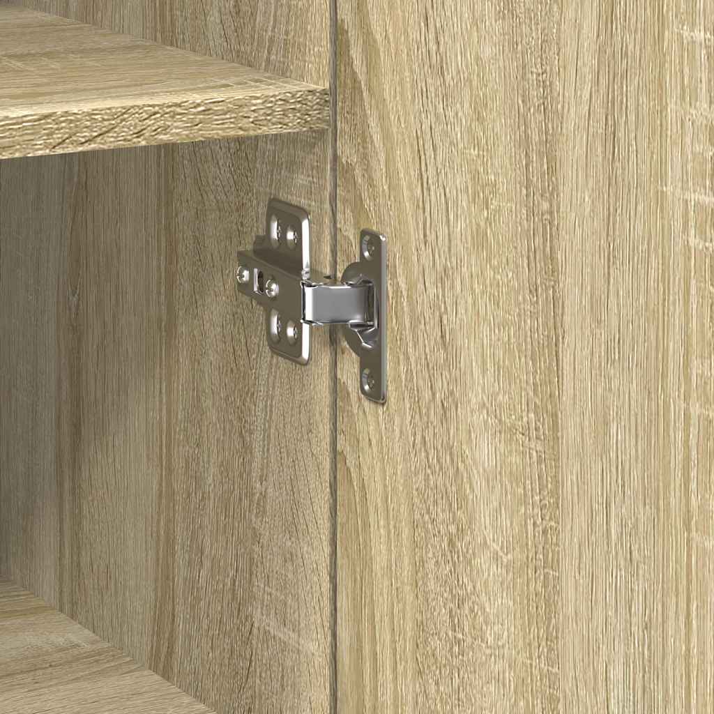 Hochschrank Schmal Sonoma-Eiche 50x42,5x225 cm Holzwerkstoff