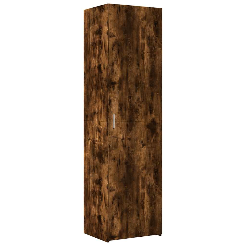 Hochschrank Schmal Räuchereiche 50x42,5x225 cm Holzwerkstoff
