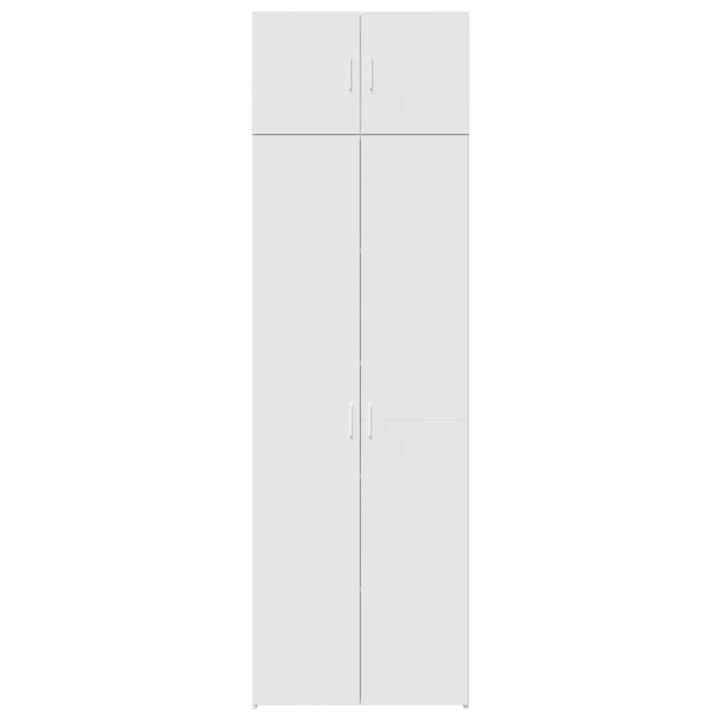 Hochschrank Weiß 70x42,5x225 cm Holzwerkstoff
