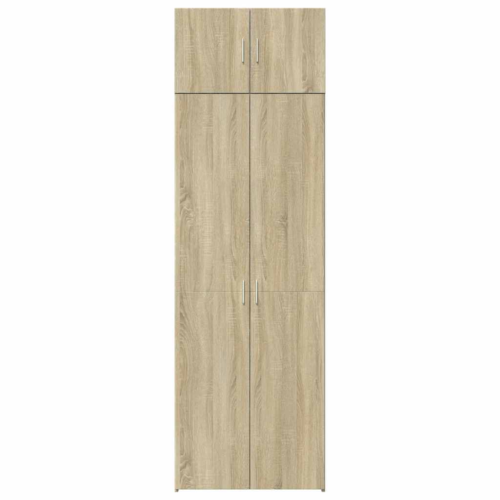 Hochschrank Sonoma-Eiche 70x42,5x225 cm Holzwerkstoff