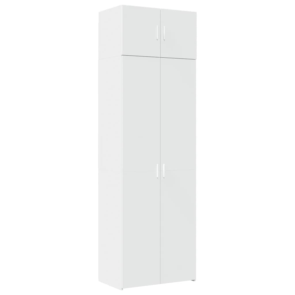 Hochschrank Weiß 70x42,5x225 cm Holzwerkstoff