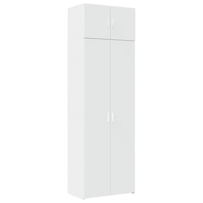 Hochschrank Weiß 70x42,5x225 cm Holzwerkstoff