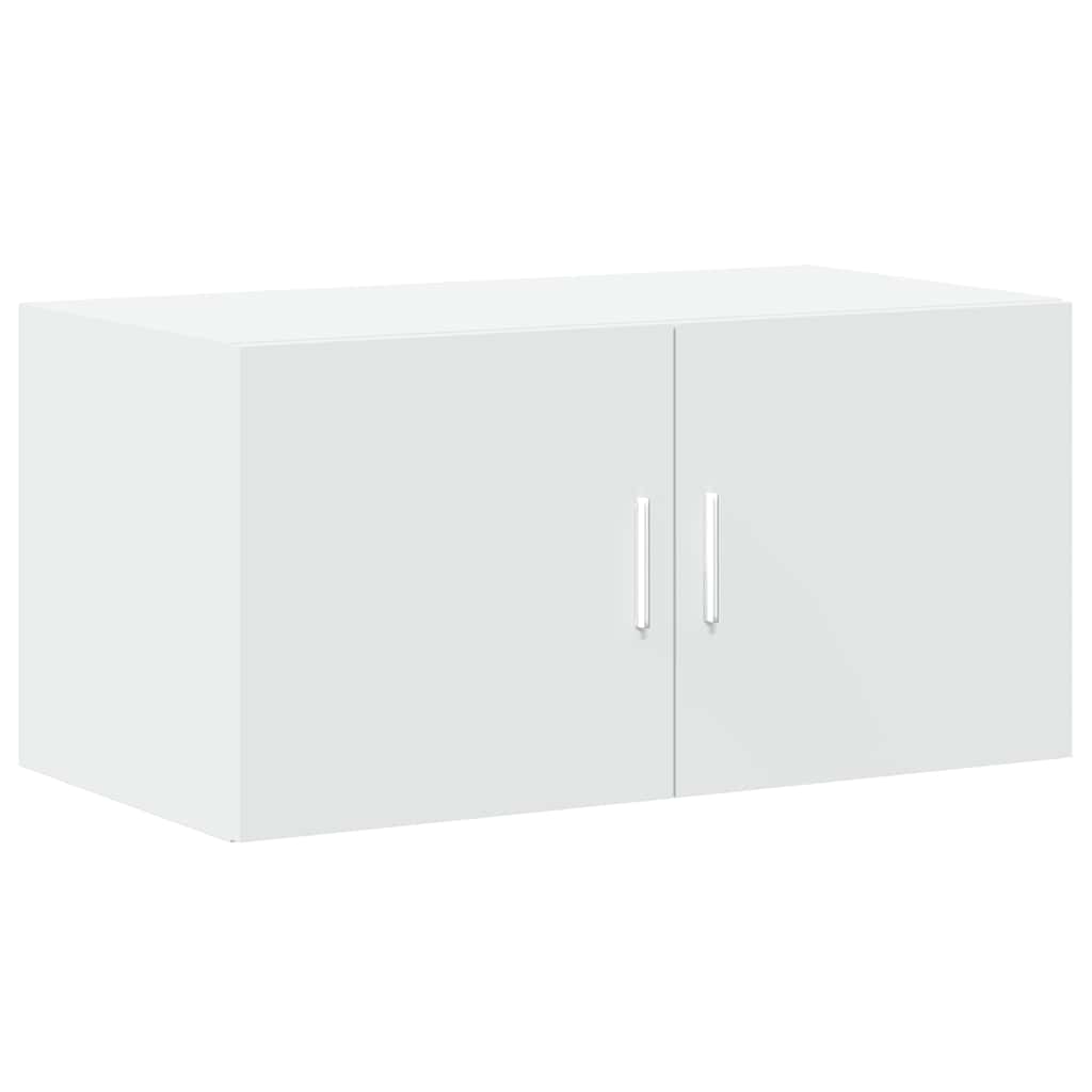 Hochschrank Weiß 80x42,5x225 cm Holzwerkstoff