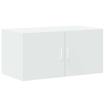 Hochschrank Weiß 80x42,5x225 cm Holzwerkstoff