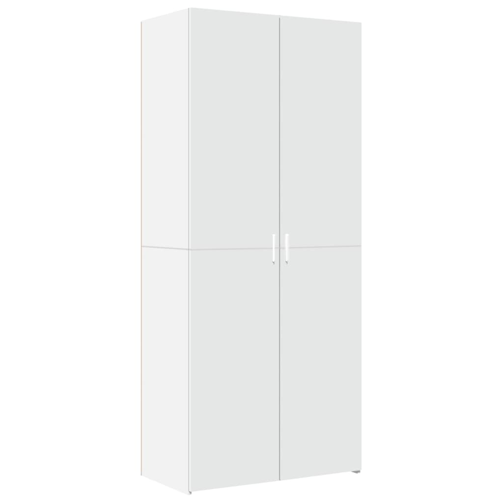 Highboard Weiß 80x42,5x249 cm Holzwerkstoff