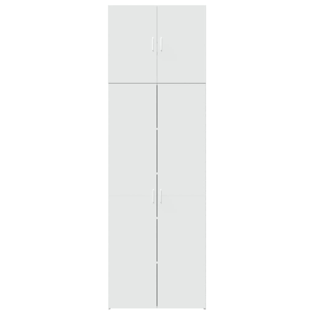Highboard Weiß 80x42,5x249 cm Holzwerkstoff