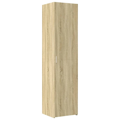 Highboard Sonoma-Eiche 50x42,5x185 cm Holzwerkstoff