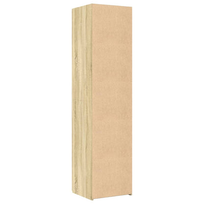 Highboard Sonoma-Eiche 50x42,5x185 cm Holzwerkstoff