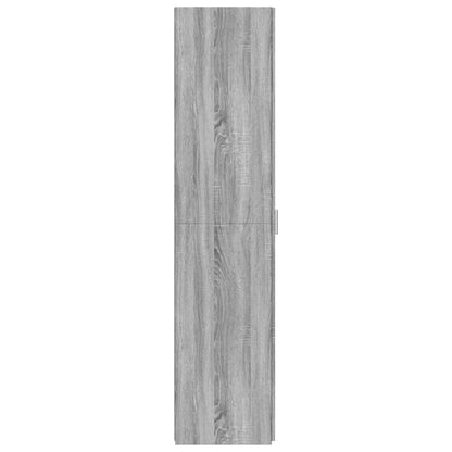 Highboard Grau Sonoma 50x42,5x185 cm Holzwerkstoff