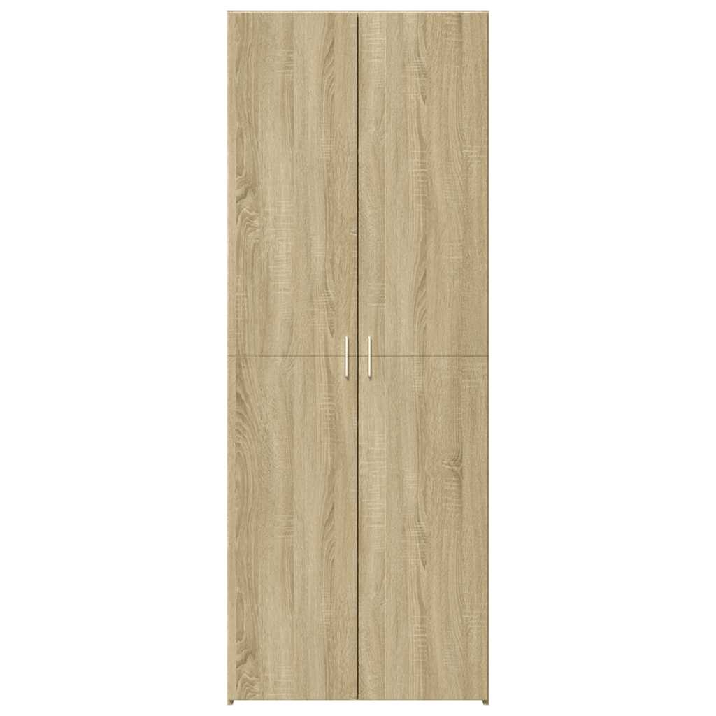 Highboard Sonoma-Eiche 70x42,5x185 cm Holzwerkstoff
