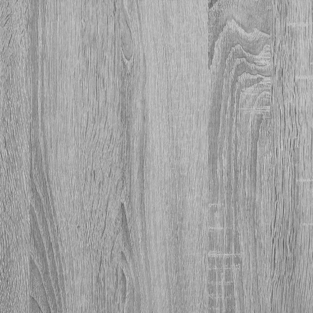 Highboard Grau Sonoma 70x42,5x185 cm Holzwerkstoff