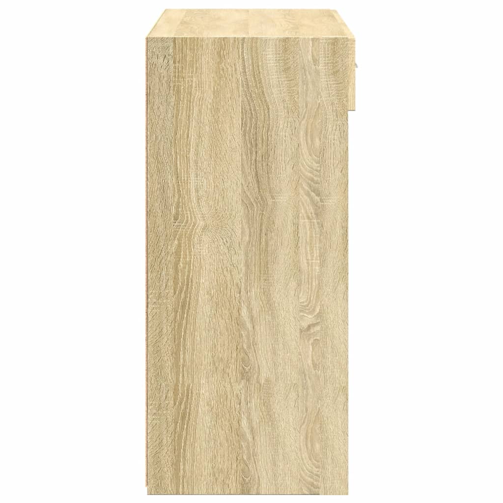 Sideboard Sonoma-Eiche 80x42,5x93 cm Holzwerkstoff