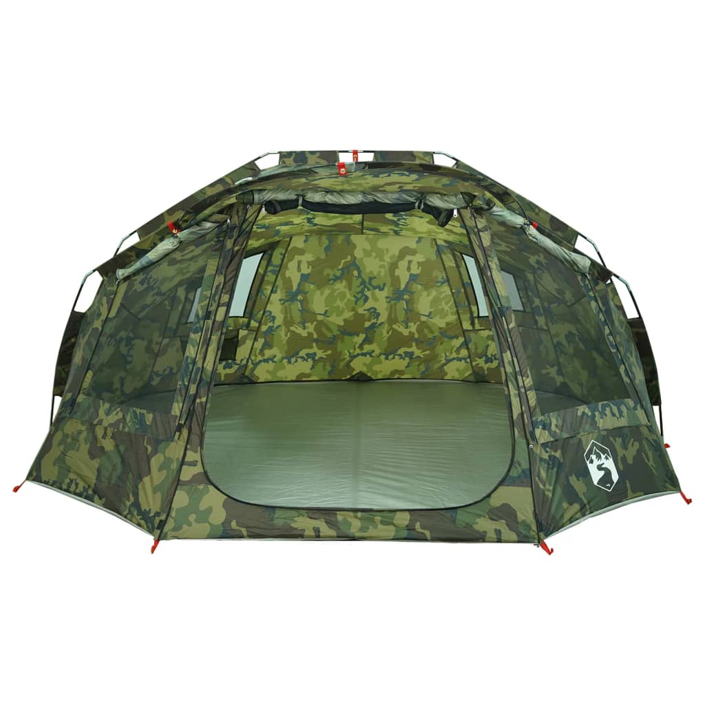 Tente de pêche 5 personnes motif camouflage imperméable