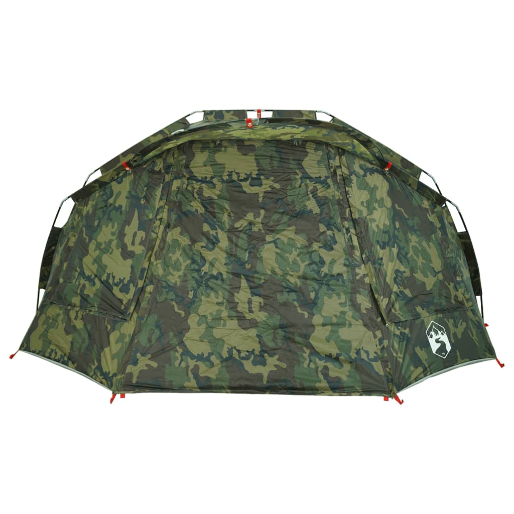 Tente de pêche 5 personnes motif camouflage imperméable