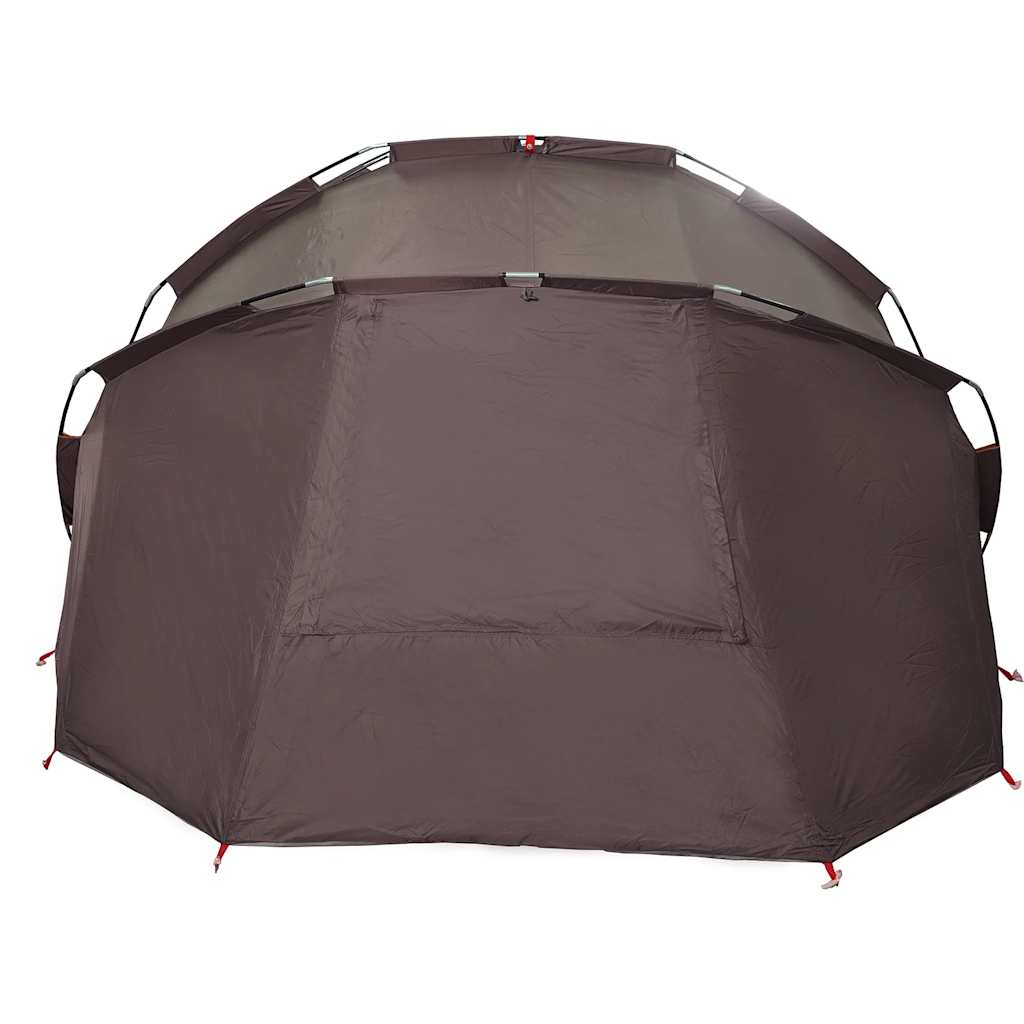 Tente de pêche 5 personnes marron imperméable