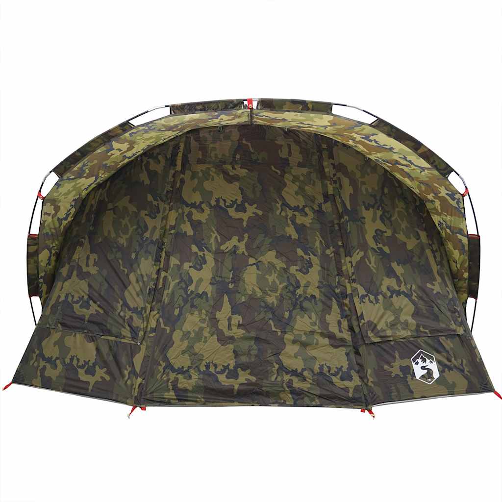 Tente de pêche 5 personnes motif camouflage imperméable