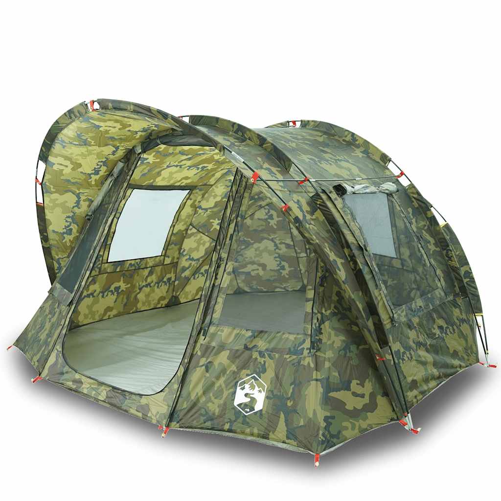 Tente de pêche 2 personnes motif camouflage imperméable