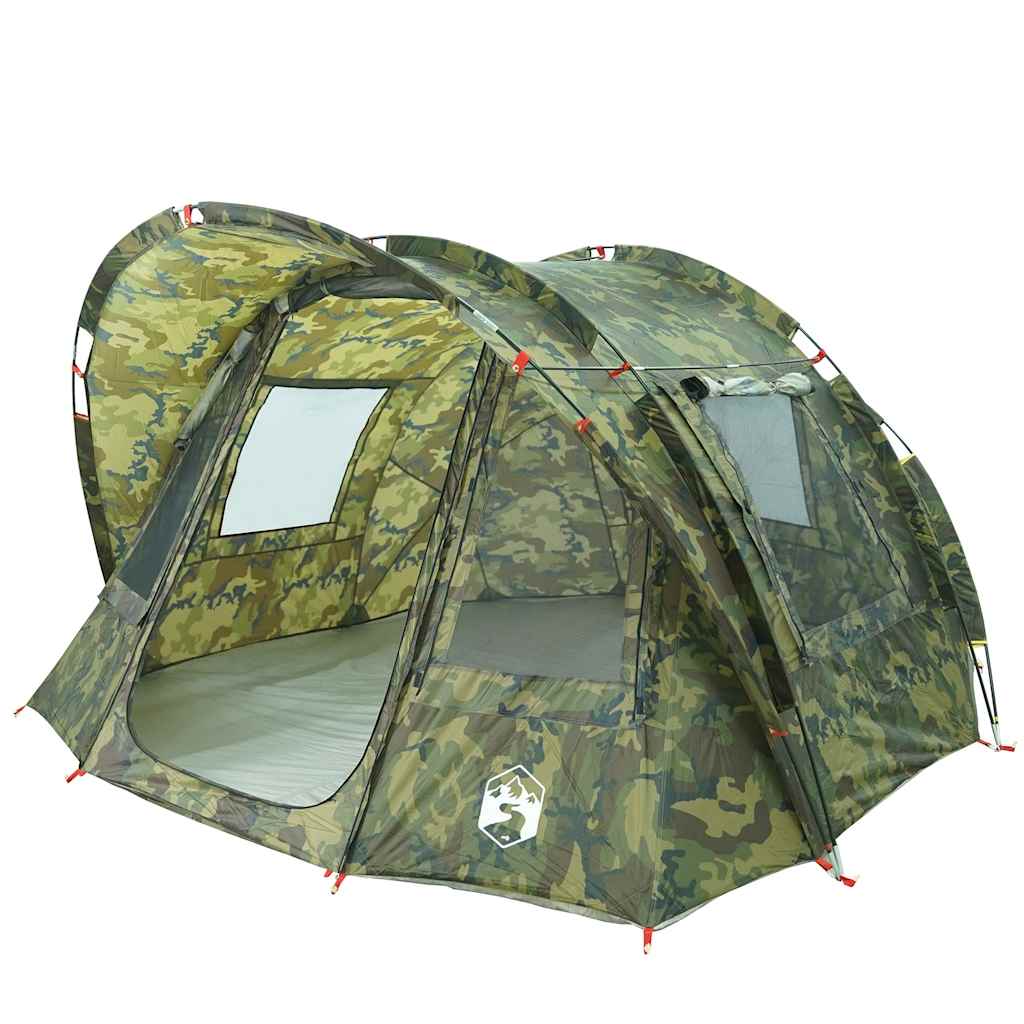 Tente de pêche 2 personnes motif camouflage imperméable