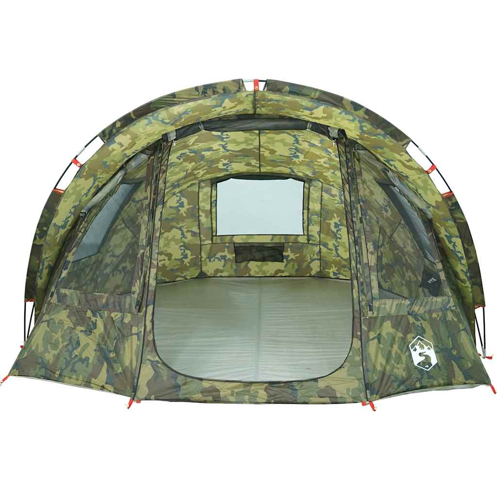 Tente de pêche 2 personnes motif camouflage imperméable