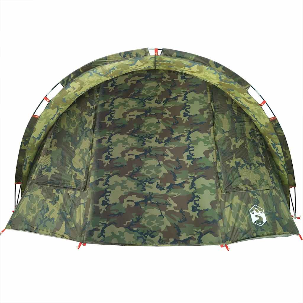 Tente de pêche 2 personnes motif camouflage imperméable